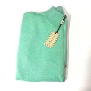 SOLD! Peter Millar Cashmere Cotton 1/4 Zip Sweater